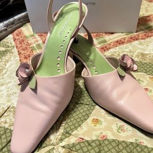 Liz Claiborne sling back shoes Vintage
